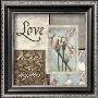 Blue Diamonds: Love Ii by Debbie Dewitt Limited Edition Print