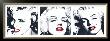 Marilyn Triptych by Irene Celic Limited Edition Print