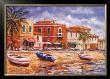 Beachside Cafe's by Malcolm Surridge Limited Edition Print