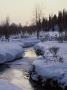 A Brook Flows Open In Early Spring, Urho Kekkonen, Finland by Kalervo Ojutkangas Limited Edition Print