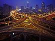 Shanghai, Motorway Intersections by Blain Crellin Limited Edition Print