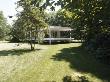 Farnsworth House, Plano, Illinois, 1945-50, Exterior From Garden, Architect: Ludwig Van Der Rohe by Alan Weintraub Limited Edition Print