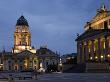 The German Cathedral And Concert Hall, Gendarmenmarkt, Berlin by G Jackson Limited Edition Print