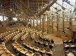 Scottish Parliament, Edinburgh, Scotland, Daylit Debating Chamber by Keith Hunter Limited Edition Print