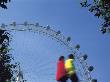 British Airways London Eye, London, Wheel With Two Figures, Marks Barfield Architects by Peter Durant Limited Edition Print