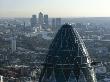 City Of London With Top Of 30 St Mary Axe, The Gherkin, 1997 - 2004, Canary Wharf On The Horizon by Richard Bryant Limited Edition Print