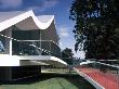 Serpentine Gallery Pavilion 2003, Kensington Gardens, London, Red Ramp Leading To Pavilion by Richard Bryant Limited Edition Pricing Art Print