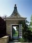 Hidcote Manor Garden, Cotswolds, Gloucestershire, England, View Through Summer House To Gardens by Richard Bryant Limited Edition Pricing Art Print