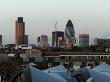 Siobhan Davies Dance Studios, London, Over Ribbon Roof Towards City, Dusk, Architect: Wigglesworth by Richard Bryant Limited Edition Pricing Art Print