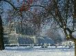 Royal Botanic Gardens Kew - Palm House - Tropical Plant House In Snow Built 1848 by Richard Bryant Limited Edition Print