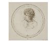 Homme En Buste, La Poitrine Nue, Les Cheveux Frises by Leonard De Vinci Limited Edition Print