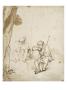 Mercure Et Argus by Rembrandt Van Rijn Limited Edition Print