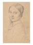 Portrait Dessine D'aline Desgoffe by Jean-Auguste-Dominique Ingres Limited Edition Pricing Art Print