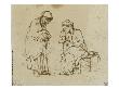 Sarh Et Agar by Rembrandt Van Rijn Limited Edition Print