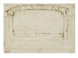 Esquisse Pour Le Cadre Dessine A La Composition Du Recto by Rembrandt Van Rijn Limited Edition Pricing Art Print