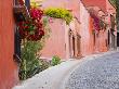 Colorful Neighborhood, San Miguel De Allende, Guanajuato State, Mexico by Julie Eggers Limited Edition Print