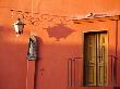 Street Lantern And Shadow, San Miguel De Allende, Guanajuato, Mexico by Julie Eggers Limited Edition Print