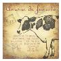 Amour De Famille Cow by Robin Davis Limited Edition Print