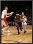 Denver Nuggets V Toronto Raptors: Ty Lawson And Jerryd Bayless by Ron Turenne Limited Edition Pricing Art Print