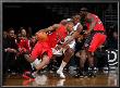 Toronto Raptors V Washington Wizards: Sonny Weems And Al Thornton by Ned Dishman Limited Edition Print