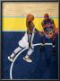 Detroit Pistons V Memphis Grizzlies: Rudy Gay And Richard Hamilton by Joe Murphy Limited Edition Print