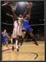 New York Knicks V Toronto Raptors: Wilson Chandler And Amir Johnson by Ron Turenne Limited Edition Print