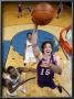 Los Angeles Lakers V Washington Wizards: Pau Gasol And Trevor Booker by Ned Dishman Limited Edition Print