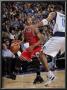 Chicago Bulls V Dallas Mavericks: Derrick Rose And Shawn Marion by Glenn James Limited Edition Print