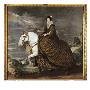 Equestrian Portrait Of Elizabeth Of France by Diego Velã¡Zquez Limited Edition Print