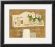 Shelf With Bottles And Daisies by Mar Alonso Limited Edition Pricing Art Print