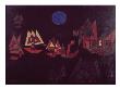 Ships In The Dark, 1927 by Paul Klee Limited Edition Pricing Art Print
