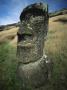Ancient Stone Statue, Easter Island, Pacific Ocean 1999 by George Chan Limited Edition Print