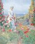 In The Garden (Celia Thaxter In Her Garden), 1892 by Frederick Childe Hassam Limited Edition Pricing Art Print