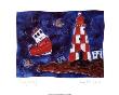 Fishing Boat Ahoy! by L. Fox Limited Edition Print