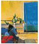 Girl With Plant by Richard Diebenkorn Limited Edition Print