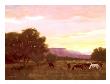 Grazing Below The Mesa by Roger Williams Limited Edition Print
