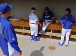 Texas Rangers V Los Angeles Dodgers, Glendale, Az - March 15: Tommy Lasorda And Dave Matingly by Kevork Djansezian Limited Edition Print