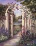 Garden Entrance Ii by Carol Saxe Limited Edition Print