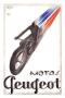 Motos Peugeot by Charle Licas Limited Edition Print