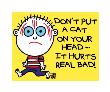 Don't Put Cat On Head by Todd Goldman Limited Edition Pricing Art Print