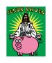 Jesus Saves by Todd Goldman Limited Edition Pricing Art Print