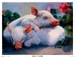 Dream Away Piglets by Laurie Snow Hein Limited Edition Pricing Art Print
