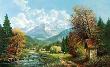 Heuernte In Der Steiermark by Helmut Glassl Limited Edition Print