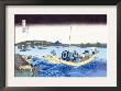 Ferry Leaving The Dock by Katsushika Hokusai Limited Edition Print