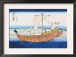Sailing Ships At Sea by Katsushika Hokusai Limited Edition Print