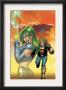Doc Samson #3 Cover: Doc Samson And Scorpion by Amanda Conner Limited Edition Print