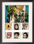 New X-Men: Academy X Yearbook Group: Pixie, Match, Trance, Wolf Cub, D.J., Preview And Paragons by Georges Jeanty Limited Edition Print