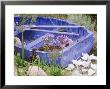 Blue Boat In Dry Harbour Of Gravel by Juliet Greene Limited Edition Print
