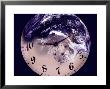 Abstract Clockface And Earth by Greg Smith Limited Edition Print