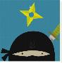 Peek-A-Boo Heroes: Ninja by Yuko Lau Limited Edition Print